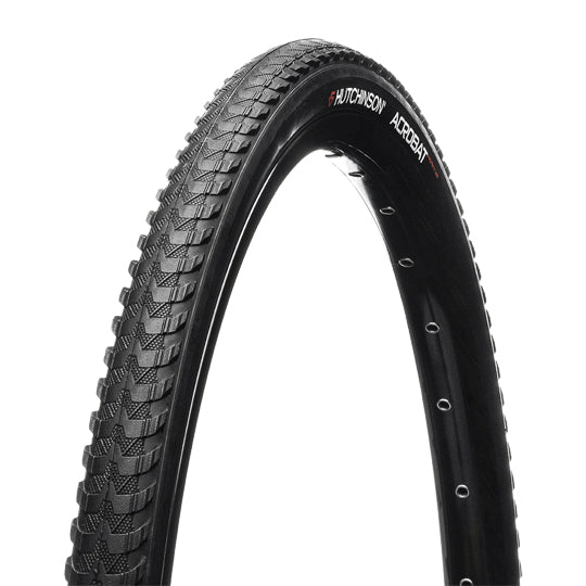 PNEU VTC/URBAIN 700X37C - 28X1 5/8X 1 3/8 TR HUTCHINSON ACROBAT TT NOIR (37-622)