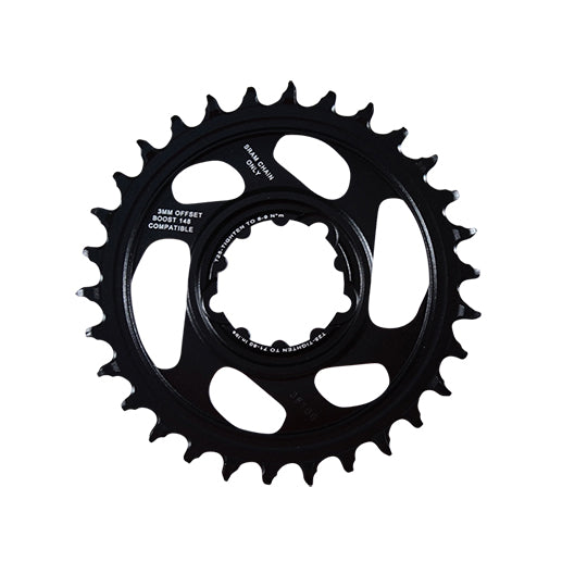 PLATEAU VTT MONO DIRECT MOUNT 3MM 30DTS NOIR EAGLE X SYNC OFFSET BOOST SRAM 12V