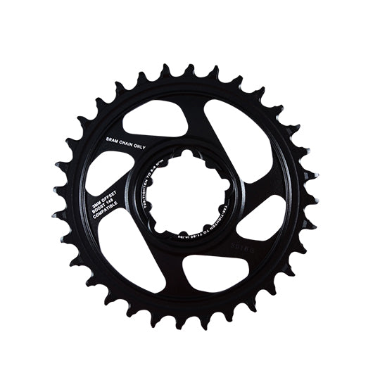 PLATEAU VTT MONO DIRECT MOUNT 3MM 32DTS NOIR EAGLE X SYNC OFFSET BOOST SRAM 12V