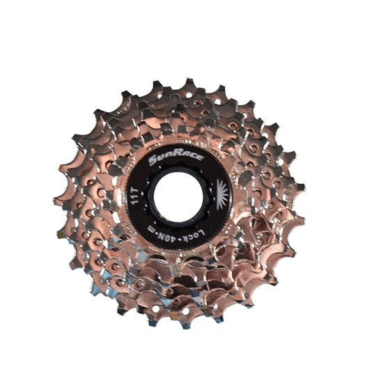 CASSETTE 8V. ROUTE SUNRACE CSR86 - 11-23DTS (COMPATIBLE SHIMANO)