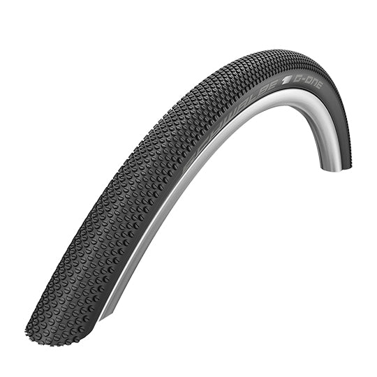 PNEU GRAVEL 27.5X1.35 TS SCHWALBE G-ONE ALLROUND TLR NOIR (35-584) VAE/EBIKE 25 KM/H