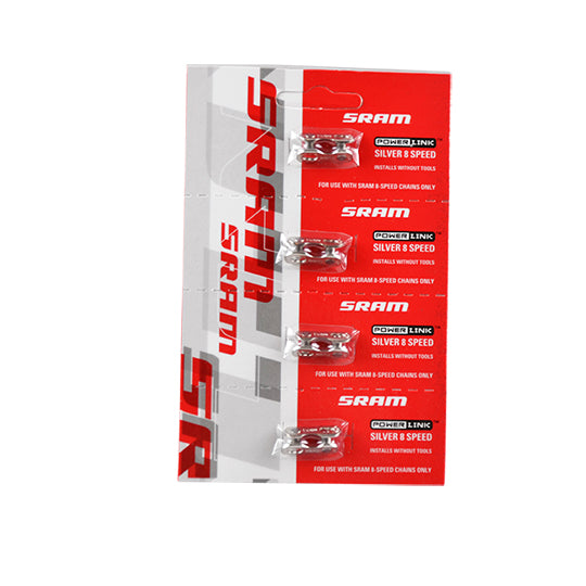 ATTACHE RAPIDE VELO  8V. SRAM PC 48/58/68 (X4)