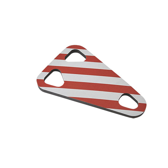 MOUSSE PROTECTION VELO MOTTEZ POUR PORTE VELO ROUGE/BLANC