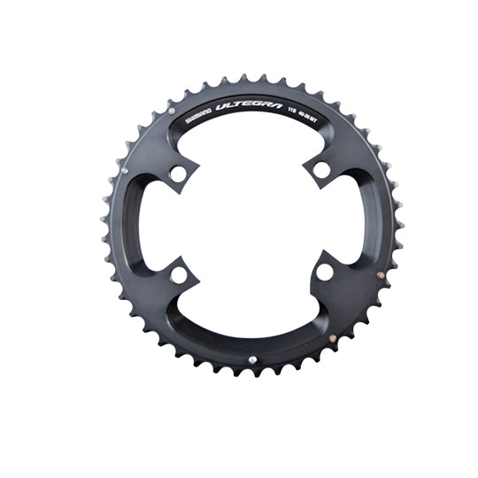 PLATEAU ROUTE DIAM 110 EXTER 46DTS NOIR SHIMANO ORIGINE ULTEGRA R8000 11V. (4 BRANCHES)