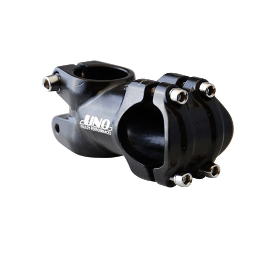 POTENCE VTT AHEAD SET 1''1/8 L60 UNO ALU 6061 NOIR + 7° (CINTRE 31.8)