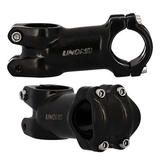 POTENCE VTT AHEAD SET 1''1/8 L75 UNO ALU 6061 NOIR + 7° (CINTRE 31.8)