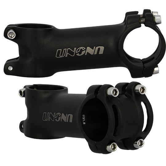 POTENCE ROUTE AHEAD SET 1''1/8 L90UNO ALU 6061 NOIR MAT - 7° +/- 135G(CINTRE 31.8)