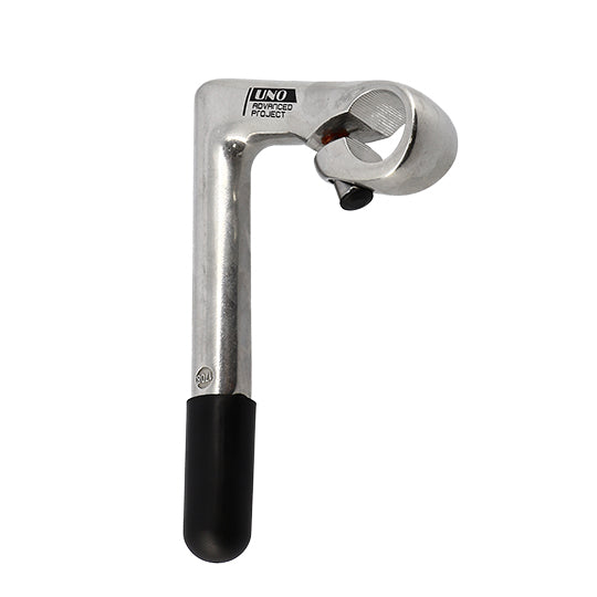 POTENCE ROUTE/FIXIE PLONGEUR D22.2L80 UNO ARGENT (CINTRE 25.4)
