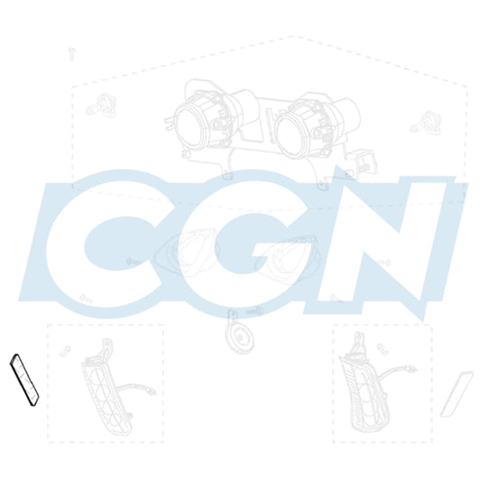 CATADIOPTRE AVANT DROIT SCOOTER/MAXI SCOOTER OEM PEUGEOT 400 METROPOLIS/FIGHT3/FIGHT4