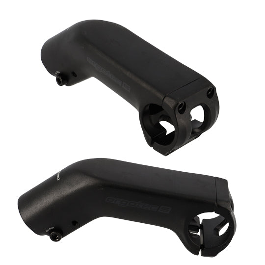 POTENCE E BIKE/ AHEAD SET 1''1/8 L110 ERGOTEC HIGH BARRACUDA ALU NOIR + 45° (CINTRE 31.8)