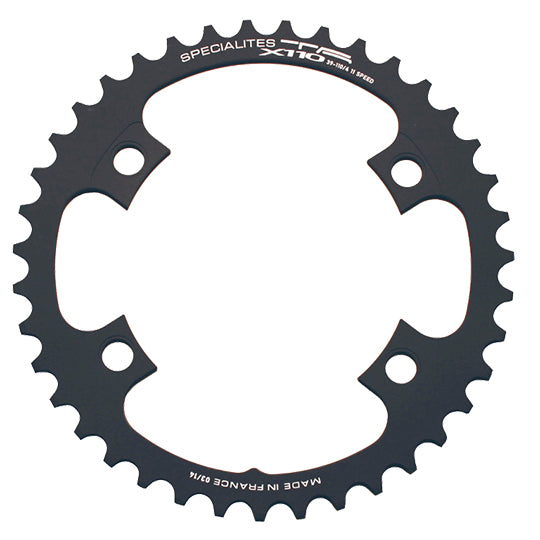 PLATEAU ROUTE DIAM 110 INTER 44DTS NOIR X110 (COMP.SHIM.9100-9000/R8000-6800/R7000-5800 4