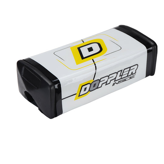 MOUSSE GUIDON DOPPLER OVERSIZE BLANC/JAUNE