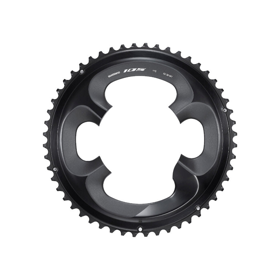 PLATEAU ROUTE DIAM 110 EXTER 52DTS NOIR SHIMANO ORIGINE 105 R7000 11V. (4 BRANCHES)