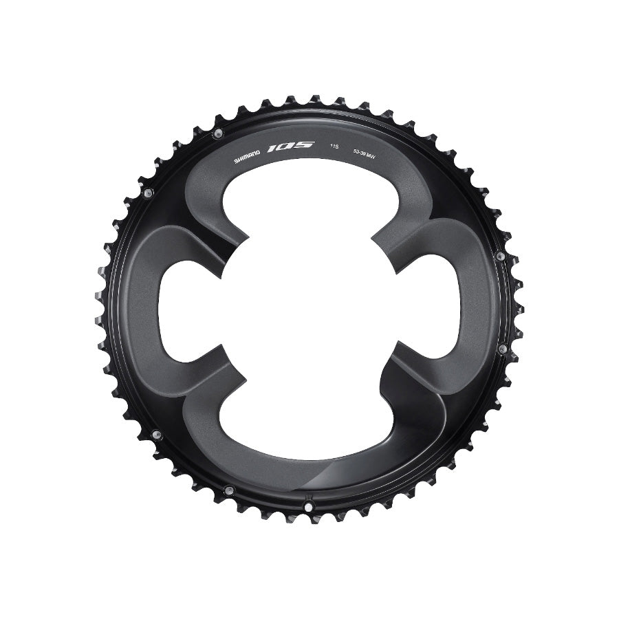 PLATEAU ROUTE DIAM 110 EXTER 53DTS NOIR SHIMANO ORIGINE 105 R7000 11V. (4 BRANCHES)