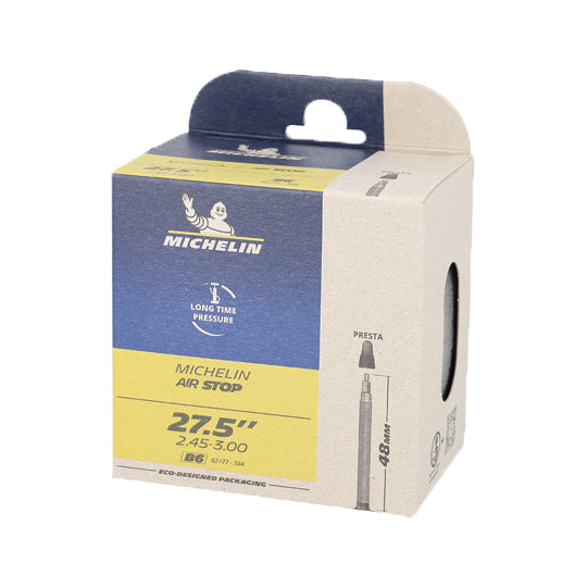 CHAMBRE A AIR VELO 27.5" X 2.40-3.00 (26/77-584) VP MICHELIN AIRSTOP B6