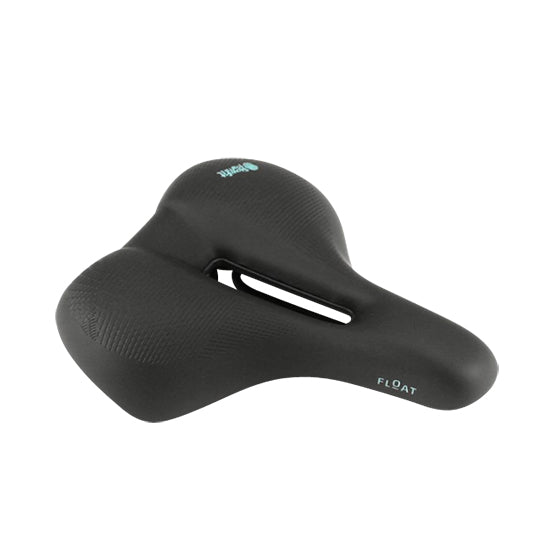 SELLE LOISIR SELLE ROYAL CLASSIC FLOAT RELAXED UNISEX NOIR AVEC OUVERTURE CENTRALE