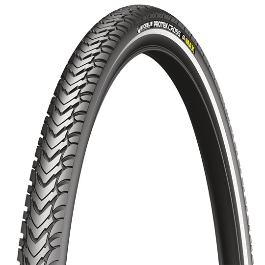 PNEU VTC/URBAIN 26X1.85 TR MICHELIN PROTEK CROSS MAX TT NOIR (47-559) VAE/EBIKE 25 KM/H