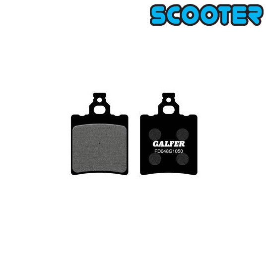 PLAQUETTE FREIN 04 GALFER G1050 ADAPT. AR APRILIA RX/RS/KEEWAY TX (PR)