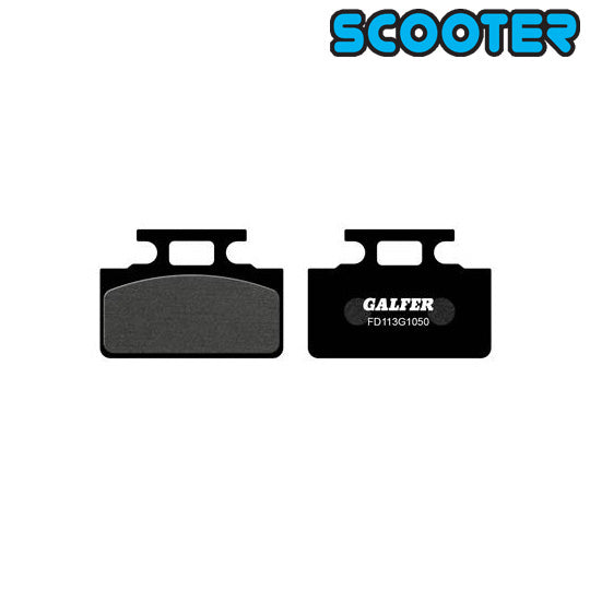 PLAQUETTE FREIN 68 GALFER G1050 ADAPT. AV SYM MIO 2005-> (PR)