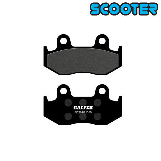 PLAQUETTE FREIN 109 GALFER G1050 ADAPT. AV 125 HONDA SH/DYLAN/ AR YAMAHA YFZ (PR)