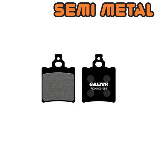 PLAQUETTE FREIN 04 GALFER G1054 ADAPT. AR APRILIA RX/RS/KEEWAY TX (PR)