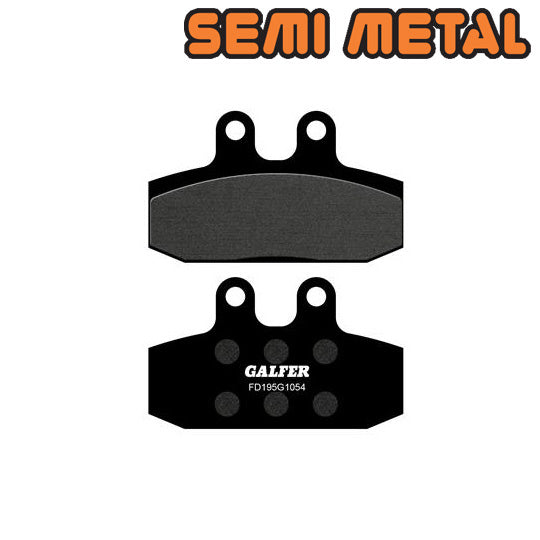 PLAQUETTE FREIN 103 GALFER G1054 ADAPT. AV HONDA REBEL/CITY FLY/BALI/CMX (PR)