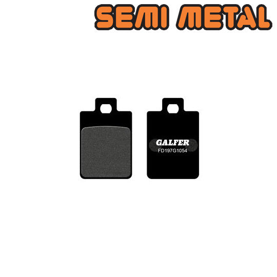 PLAQUETTE FREIN 104 GALFER G1054 ADAPT. AV PIAGGIO SFERA 1996-> (PR)