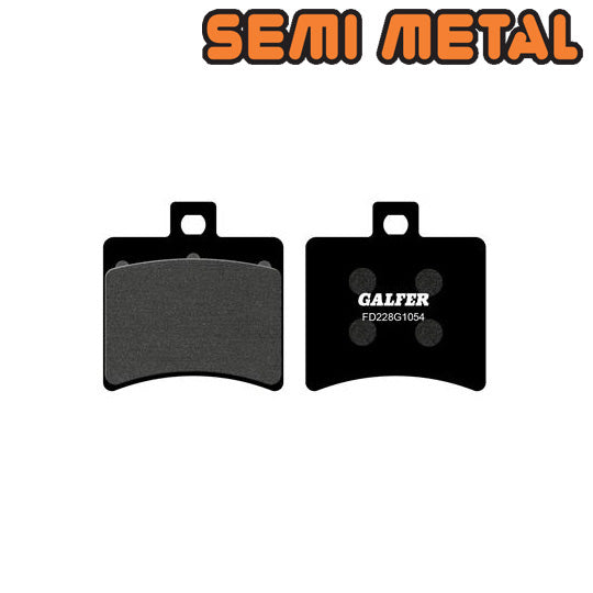 PLAQUETTE FREIN 07 GALFER G1054 ADAPT. AR SR50 DITECH/LEONARDO/ATLANTIC 125/200 03-> (PR)