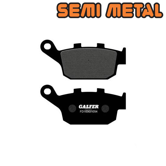 PLAQUETTE FREIN 130 GALFER FD103G1054 AR BUELL/KAWASAKI/SUZUKI/TRIUMPH/YAMAHA (PR)
