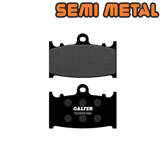 PLAQUETTE FREIN 132 GALFER G1054 AV 125/250/400 GAS GAS/KAWASAKI ZX6R/ZXR/SUZUKI