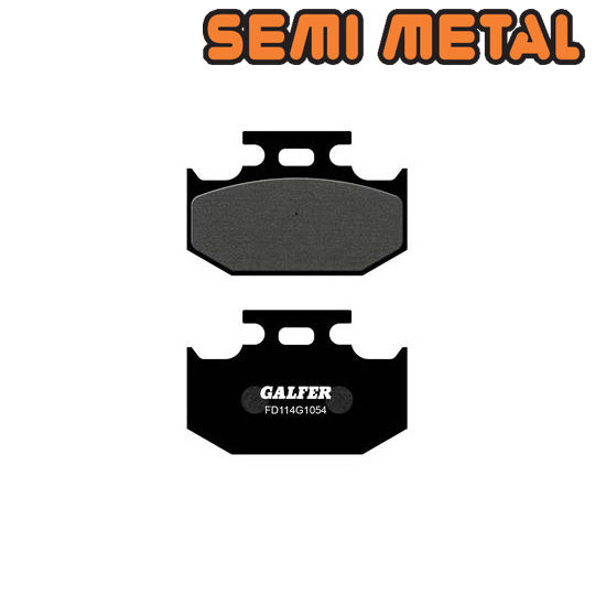 PLAQUETTE FREIN 135 GALFER FD114G1054 AR KAWASAKI KDX/KLX/SUZUKI DR/YAMAHA DT125R/125 WR