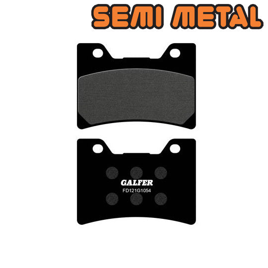 PLAQUETTE FREIN 138 GALFER G1054 AV YAMAHA FZR GENESIS/VMAX 1200/XJR 1200 (PR)