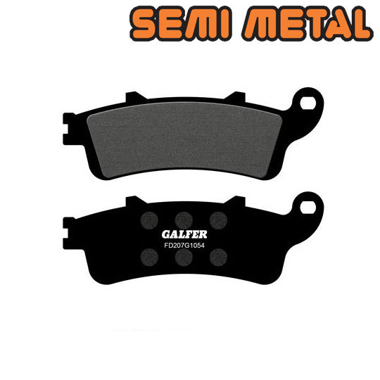 PLAQUETTE FREIN 53 GALFER G1054 ADAPT. AV 125 PANTHEON/250 JAZZ/FORESIGHT/SILVERWING (PR)