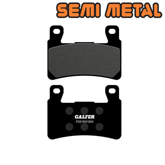 PLAQUETTE FREIN 156 GALFER G1054 AV HARLEY DAVIDSON/HONDA CBR 600 /9000/CB 1300/ZX6R (PR)