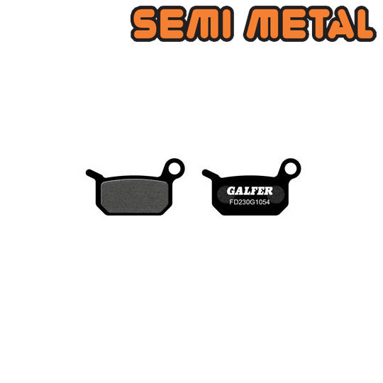 PLAQUETTE FREIN 158 GALFER FD230 G1054 AR 50 HUSQVARNA/ 50/65 KTM SM/SX (PR)