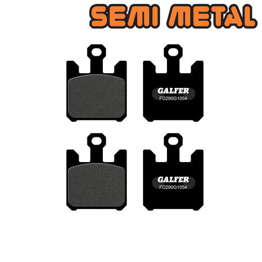 PLAQUETTE FREIN 169 GALFER G1054 AV KAWASAKI ZX6R/ZX10R/GSXR100/INTRUDER (X4)