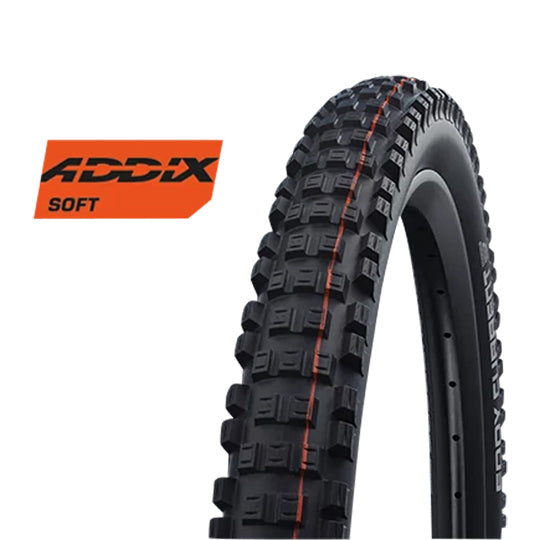 PNEU VTT 27.5X2.60 TS SCHWALBE EDDY CURRENT REAR TLE NOIR (65-584) VAE/EBIKE 50 KM/H