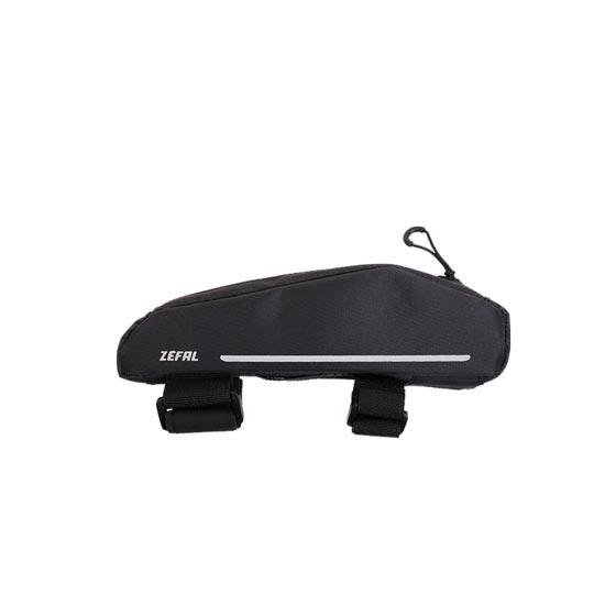 SACOCHE VELO CADRE TUBE HORIZONTAL ZEFAL Z AERO NOIR ETANCHE (220X65X45MM)