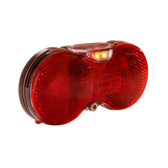 ECLAIRAGE VELO AR PILE HERRMANS H-VISION FIXATION PORTE BAGAGE 50-80MMLED SWITCH ON/OFF