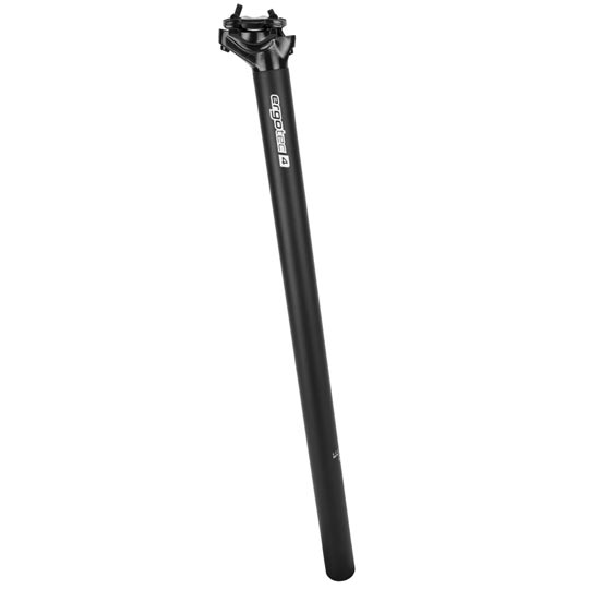 TIGE DE SELLE D33.9 ALU L550 ROUTE/VTT ERGOTEC ATAR 550 NOIR DEPORT 15 MM