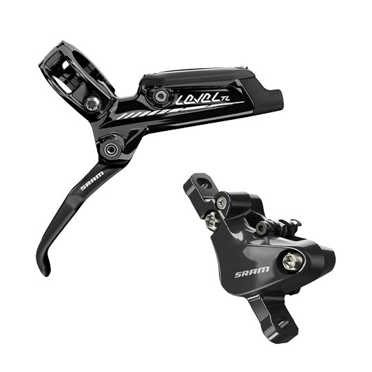 FREIN DISQUE AV HYDRO SRAM LEVEL TL NOIR GLOSS POSTMOUNT 950 MM  (SANS DISQUE/SANS ADAPT.)