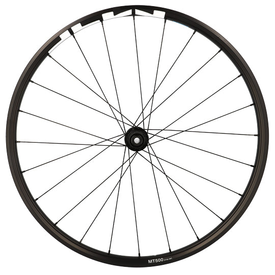 ROUE VTT 27.5" AR K7 JANTE NOIR MOYEU SHIM MT500 CENTERLOCK 8/9/10/11V AXE TRAV.BOOST 148X