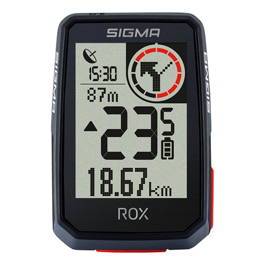 COMPTEUR VELO SANS FIL/GPS SIGMA ROX 2.0 14 FCTS NOIR SET TOP MOUNT (SUPPORT DEPORTE COUR