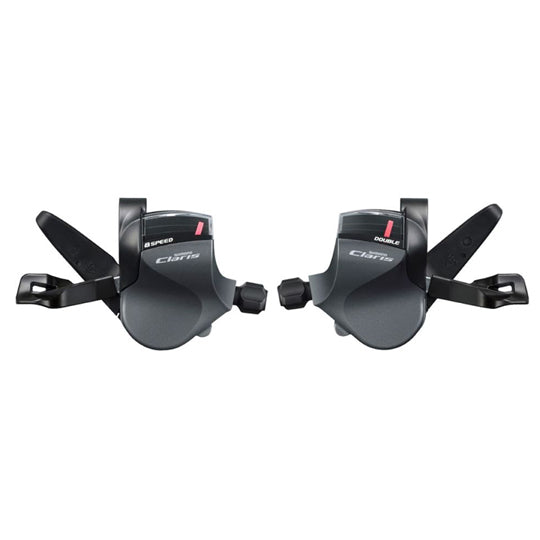 MANETTE ROUTE CINTRE PLAT SHIMANO CLARIS R2000 2X8V. (PR)