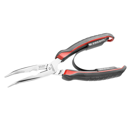 PINCE A BEC 1/2 RONDE COUDE FACOM 200MM