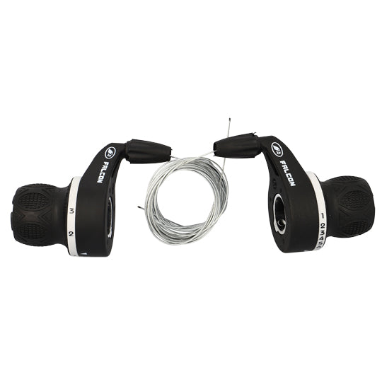 MANETTE VTT P.TOURNANTE 7X3V. FALCON NOIR (PAIRE)