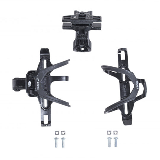 PORTE BIDON ZEFAL TRI BOTTLE CAGE NOIR COMPOSITE RENFORCE FIBRES DE VERRE
