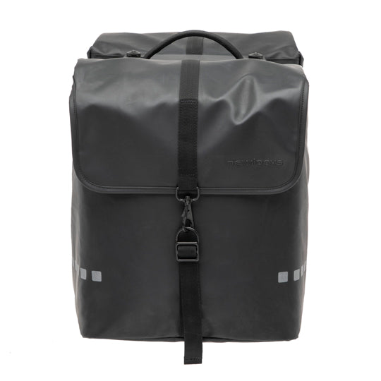SACOCHE VELO PORTE BAGAGE A PONT NEWLOOXS ODENSE DOUBLE NOIR MIK - 39 LITRES - 340x380x160