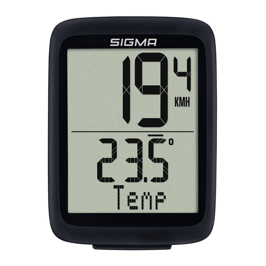 COMPTEUR VELO AV FIL SIGMA BC 10.0 WR 10 FCTS NOIR