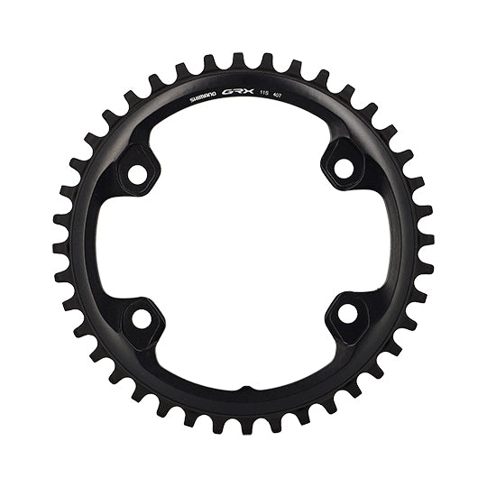 PLATEAU GRAVEL MONO DIAM 110 40DTS NOIR SHIMANO ORIGINE GRX810 4 BRANCHES 11V.